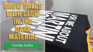 Grow Sales with Glow in the Dark Heat Transfer Vinyl [upl. by Market]