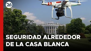 ELECCIONES EN EEUU  botones de emergencia comercios cerrados y vallas en la Casa Blanca 26Global [upl. by Tteragram319]