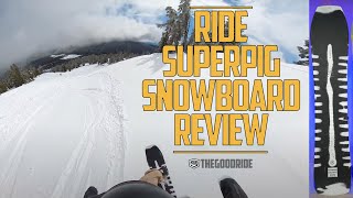 Ride Superpig 2022 Snowboard Review  Vs Warpig and Psychocandy [upl. by Mcnally529]