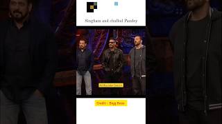 Salman Khan Vs Ajay Devgan in Bigg Boss elvishyadav munawarfaruqui fukrainsaan biggboss shorts [upl. by Nnayhs]