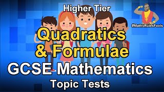 Quadratics amp Rearranging Formulae  GCSE Maths Topic Test [upl. by Fish]