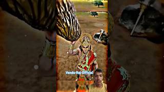 🚩⚜️ Hanuman Aur Chambumali Ka Prachand Yudh 😱 • bhakti hanuman attitude shorts shorts 🙏 [upl. by Di155]