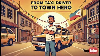 From Taxi Driver to Town Hero Digongs Journey DigongsJourney TownHero EverydayHeroes [upl. by Ardnasak938]