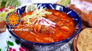 Mi Nueva Receta de Pozole Rojo ¡Mejor que Nunca [upl. by Eelyek]