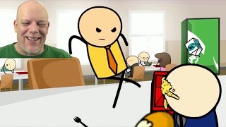 REACTION VIDEO  Cyanide amp Happinessquot 8 Part 1  Tough Times For Sad Larry [upl. by Acirederf]