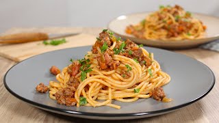 Spaghetti Bolognese  An authentic bolognese sauce ragù bolognese [upl. by Calhoun831]