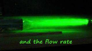 Green Vortex Laser Experimentwmv [upl. by Pavyer579]