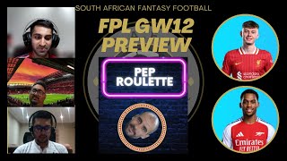 FPL GW 12 WILD CARD active We Play Pep Roulette and Slot Machine [upl. by Rider]