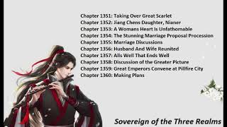 Chapters 13511360 Sovereign of the Three Realms Audiobook [upl. by Nahallac936]