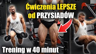 Trening NÓG  Zbuduj DUŻE I SILNE NOGI Nie używając dużych obciążeń [upl. by Edmondo]