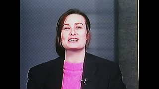 JoAnn Genette Fake TV News Anchoring Museum BroadcastCommunications [upl. by Ennahtur]