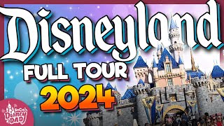 FULL Disneyland Tour 2024  Every Land  SECRETS You Didnt Know [upl. by Anoyi]