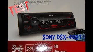 1 TEST PL  Radio samochodowe SONY DSXA410BT [upl. by Daza]