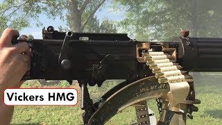 Shooting a Vickers Machine Gun at 240 frames per second [upl. by Melisande493]