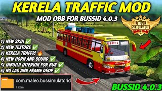 RELEASED New Kerela Traffic Obb Mod for Bus Simulator Indonesia।।New Obb Bussid।।Mod Bussid 403 [upl. by Ecyt212]