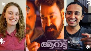 AARAATTU Official Trailer REACTION  Mohanlal 🔥 [upl. by Bruner]