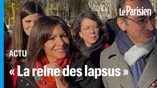 Quand Anne Hidalgo confond son poulain Rémi Féraud avec son rival Emmanuel Grégoire [upl. by Asen225]