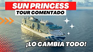 Descubre los secretos del Sun Princess el nuevo barco de Princess Cruises [upl. by Steep]