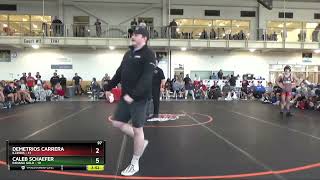 97 Lbs Placement Matches 16 Team  Demetrios Carrera Illinois Vs Caleb Schaefer Indiana Gold 5 [upl. by Eimerej]