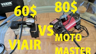 Viair 70P VS MotoMaster Air Compressor  A Detailed Review [upl. by Eran]