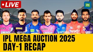 IPL 2025 Mega Auction Day 1 Top Players Sold At IPL Auction 2025  IPL Mega Auction Live  N18L [upl. by Enaek]