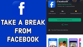 How to Take a Break from Facebook Account without Deactivating or Deleting it 2024 [upl. by Klingel]