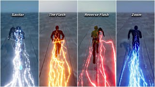 The Flash Unreal Engine Speedster Showdown Gameplay [upl. by Oinesra]