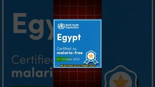 How Egypt became Malariafree YouTubeShorts Shorts Shortsfeed facts ytshorts Trending [upl. by Renelle902]