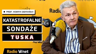 Prof Domański Rząd przegrał pierwszy rok władzy Koalicja jest słaba i nie spełnia oczekiwań [upl. by Palladin158]