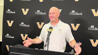 Clark Leas press conference after Vanderbilts upset of Alabama [upl. by Stent665]