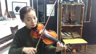 Hohmann violin Book III  No254  호만3권 254번 [upl. by Llerdnek371]