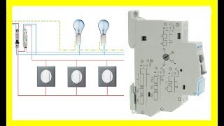 Schéma électrique de la minuterie 4 fils [upl. by Aliwt]