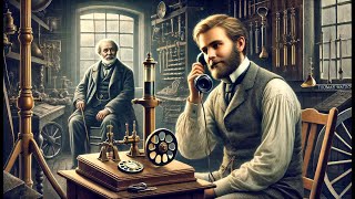 टेलीफोन के आविष्कार की कहानी  invention story of telephone  how telephone works  graham bell [upl. by Snook991]