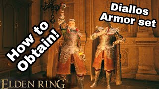 Elden Ring Diallos Armor set How to Obtain [upl. by Also371]