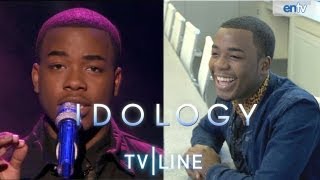 Burnell Taylor Interview American Idol Season 12  IDOLOGY [upl. by Kciredor]