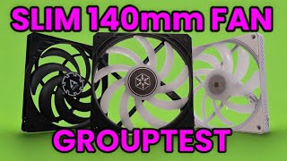 Whats the BEST SLIM 140mm PC Fan ARCTIC vs SilverStone Vs Jonsbo [upl. by Danica]