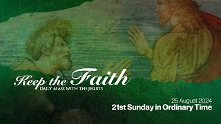 KEEP THE FAITH Daily Mass with the Jesuits  24 Aug 24 Sat  Feast of Saint Bartholomew Apostle [upl. by Arocet970]