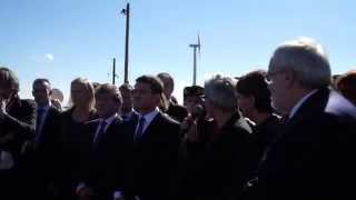 RéveilFM Larchitecte Rudy Ricciotti parle à Manuel Valls du Mémorial de Rivesaltes [upl. by Ginzburg861]