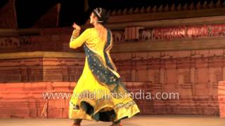 Shinjini Kulkarni presents Kathak recital Khajuraho Dance Festival 2017 [upl. by Nailuj380]