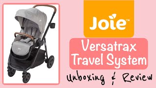 Joie Versatrax Travel System UNBOXING amp REVIEW  Laura Kavanagh [upl. by Tnerb]