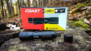 COAST HX5R Flashlight Review  Scaly Adventures [upl. by Annerb831]