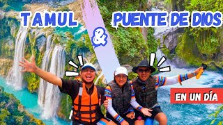 🔵La IMPRESIONANTE cascada de TAMUL amp El PUENTE DE DIOS que guarda un SECRETO 🤫 [upl. by Chemaram]