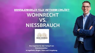 🏡 Wohnrecht vs Nießbrauch  was ist der Unterschied🏡 [upl. by Olney]