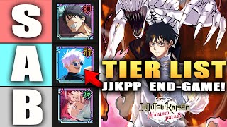 JUJUTSU KAISEN PHANTOM PARADE TIER LIST endgame amp plan ahead [upl. by Karlene]