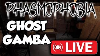 🔴 LIVE Phasmophobia Ghost Gamba and farming Sunny Meadows badge [upl. by Born]