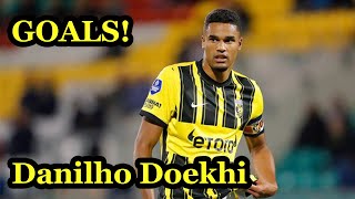 Danilho Doekhi ✮ Vitesse Doelpunten ✮ 20182022 [upl. by Saisoj]