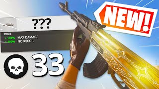 THE NEW AK47 NEW NO RECOIL ATTACHMENT in WARZONE BEST AK47 CLASS SETUP Cold War Warzone [upl. by Anaeco]