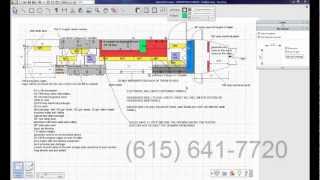 SLE Equipment Concession Trailer CAD Drawing Process [upl. by Ardnik]