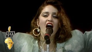 Madonna  Holiday Live Aid 1985 [upl. by Imoen]