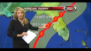 Category 5 quotHurricane Phoenixquot hits Tampa Bay worst case disaster scenario [upl. by Eecal]